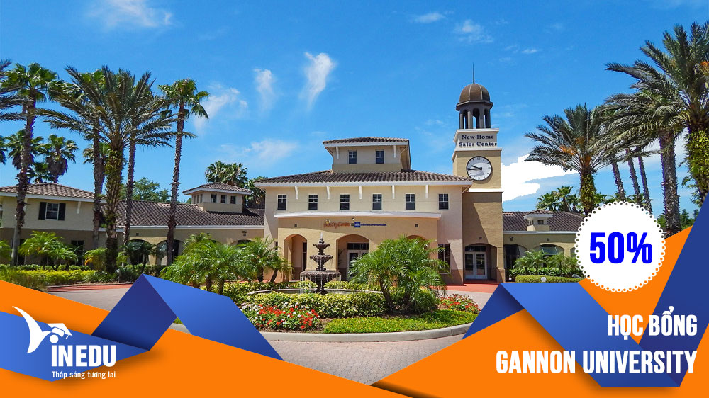 Học bổng 50% tại Gannon University