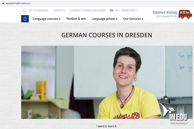 Bạn có thể truy cập vào website của trường Đức ngữ Kaestner College để tham khảo thêm các thông tin