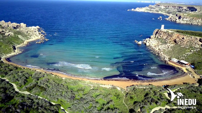 Khám phá 10 bãi biển đẹp mê hồn phải ghé qua khi du học tại Malta