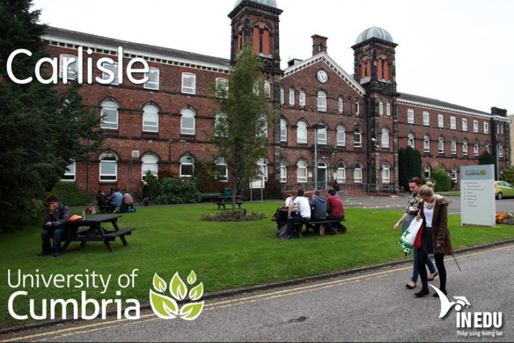 Khu học xá University of Cumbria nằm ở vùng Carlisle