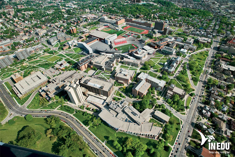 University of Cincinnati – Thực tập có lương, Học bổng hấp dẫn