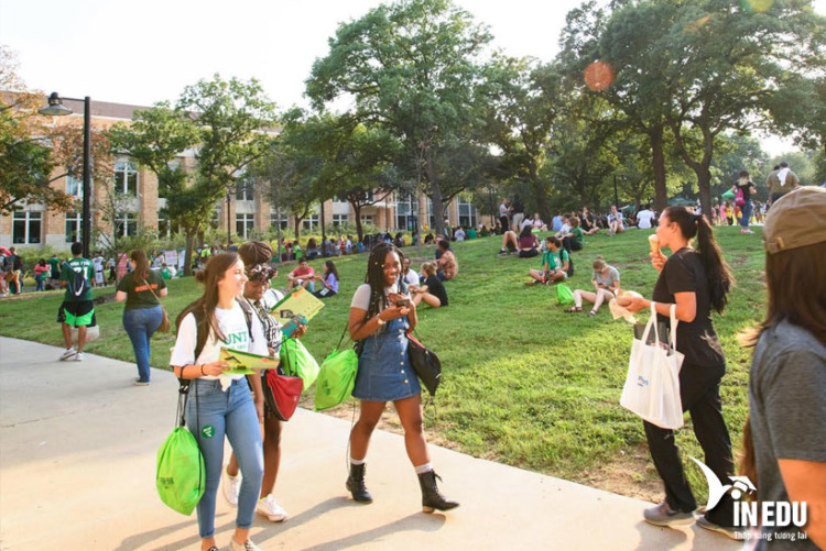 University of North Texas thu hút các sinh viên có năng lực học tập xuất sắc.