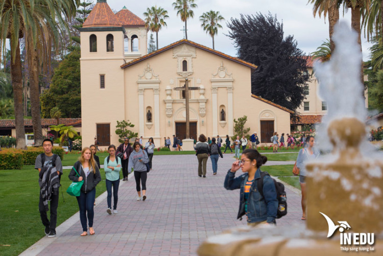 Santa Clara University ngôi trường lý tưởng để du học tại Mỹ