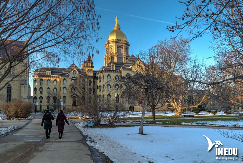 University of Notre Dame – Trường công giáo hàng đầu Mỹ